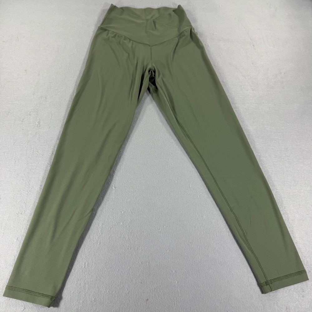 OFFLINE by Aerie Real Me 7/8 High Rise Crossover Leggings Olive Green Medium